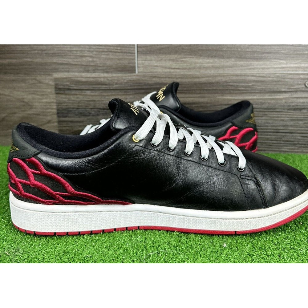 Nike Air Jordan 1 Centre Court Black Hibiscus Pink Sneakers DQ8577-001‎ Size 9.5 - Picture 3 of 12